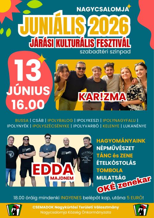 Juniális 2026