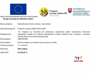 Rekonštrukcia domu smútku